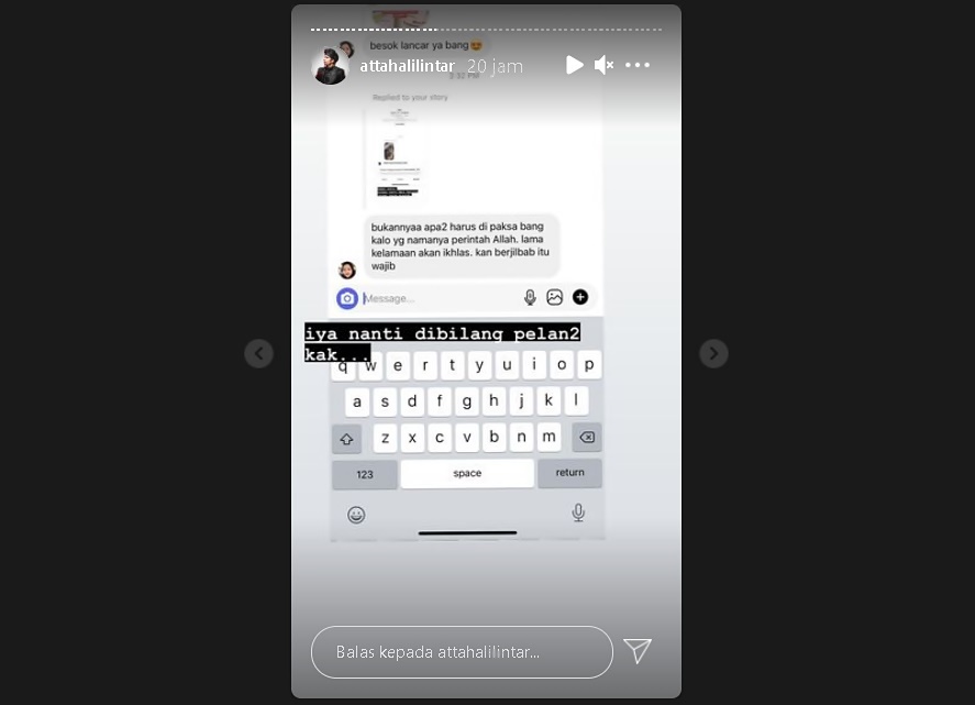 Ditanya Soal Kemungkinan Aurel Berhijab Usai Menikah, Atta Halilintar: Nanti Dibilang Pelan-pelan