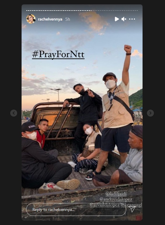Rachel Vennya Tuai Pujian Selangit Usai Turun Langsung Berikan Bantuan untuk NTT