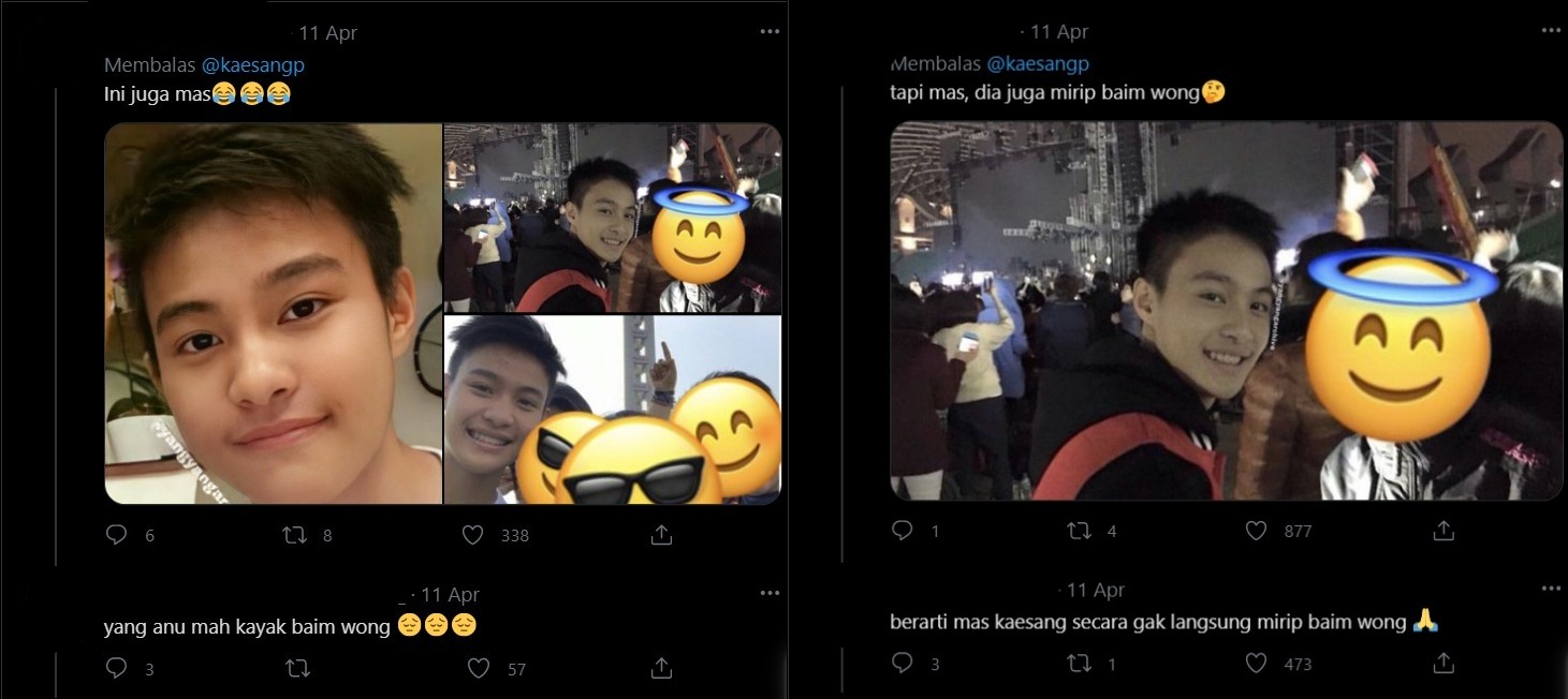 Kaesang Pangarep Tanggapi Soal Dirinya Disebut Mirip Yangyang WayV, Nama Baim Wong Ikut Terseret