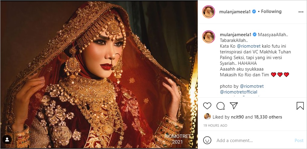 Disebut Beda Banget, Paras Mulan Jameela di Hasil Pemotretan Ini Salah Dikira Zaskia Adya Mecca