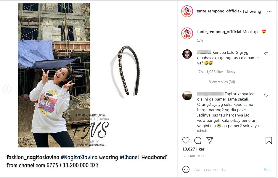 Nagita Slavina Justru Pakai Tas Mahal Ini untuk Bawa Sepatu Hingga Catokan