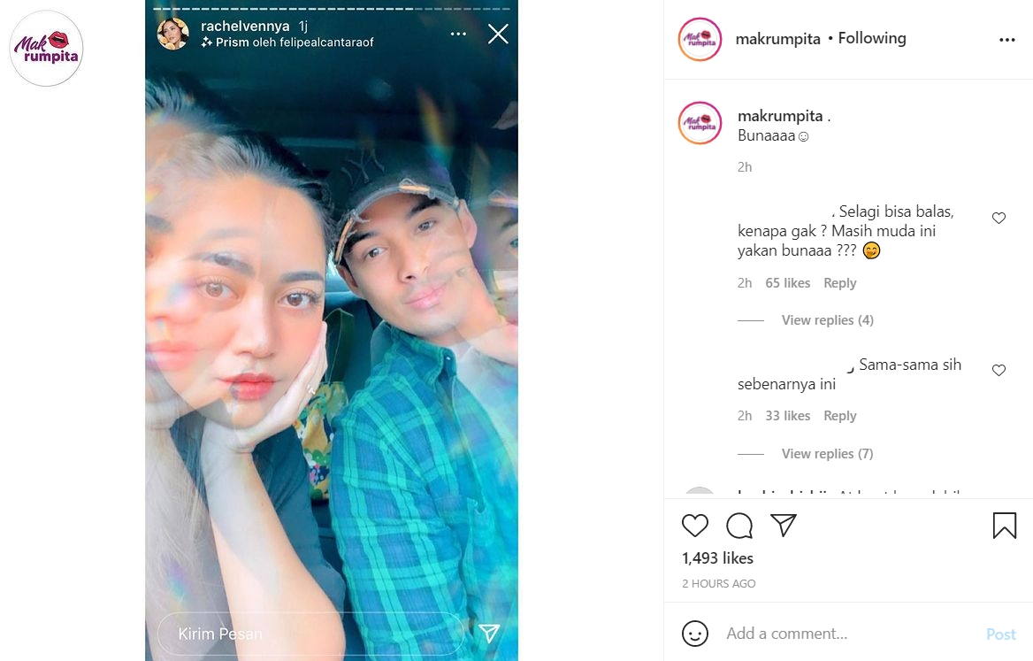 Rachel Vennya Kepergok Pamer Foto dengan Pria Tampan Ini, Tuai Dukungan?