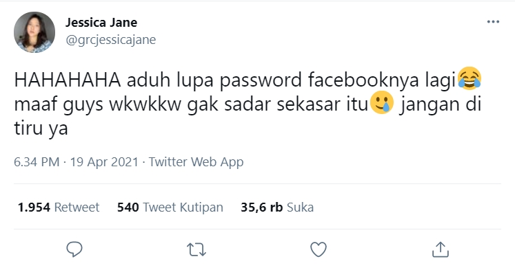 Aib Masa Kecil Terbongkar, Jessica Jane \'Kelabakan\': Please Jangan Ditiru!