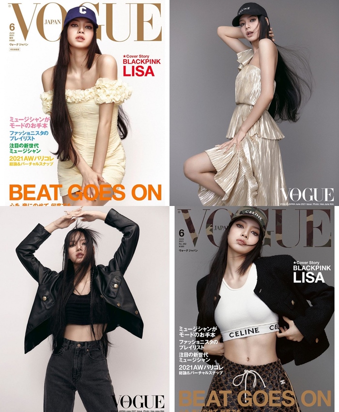 Pancarkan Aura Boyish dengan Rambut Panjang, Lisa Bikin Fans Terpukau di Vogue Jepang