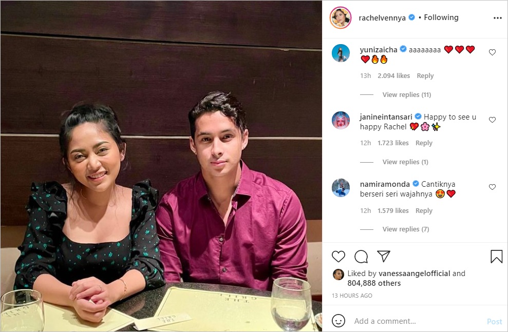 Kini Terang-terangan Pajang Foto Bareng Cowok Tampan, Wajah Rachel Vennya Disebut Berseri-seri