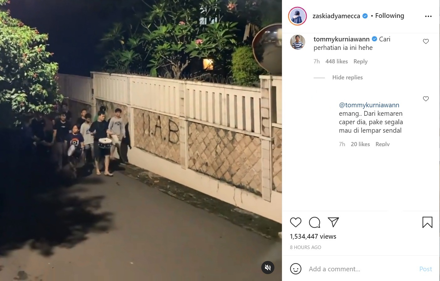 Zaskia Adya Mecca Disindir Warga Usai Kritik Cara Bangunkan Sahur, Komentar Tommy Kurniawan Disorot