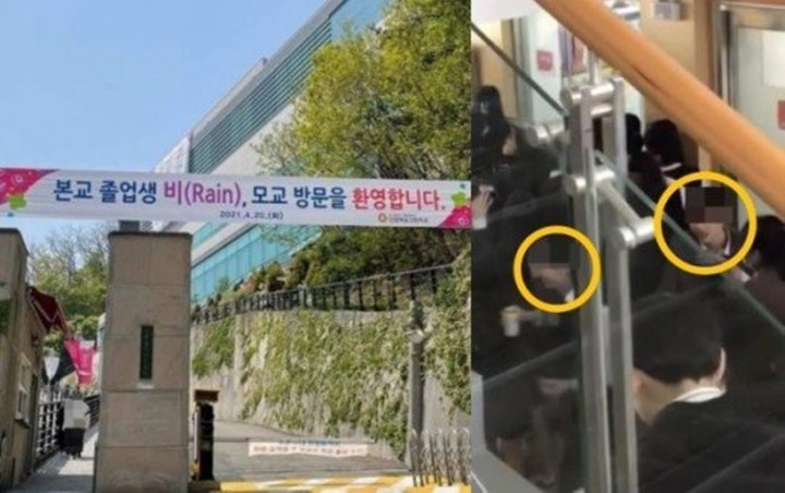 Rain Dituduh Jadi Penyebab Siswa Langgar Protokol Kesehatan Usai Berkunjung ke Sekolah Lama