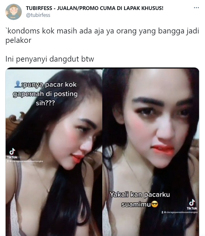 Bikin Konten TikTok \'Pacarku Suamimu\' Tuai Hujatan, Clara Gopa: Itu Cuman Bercanda!