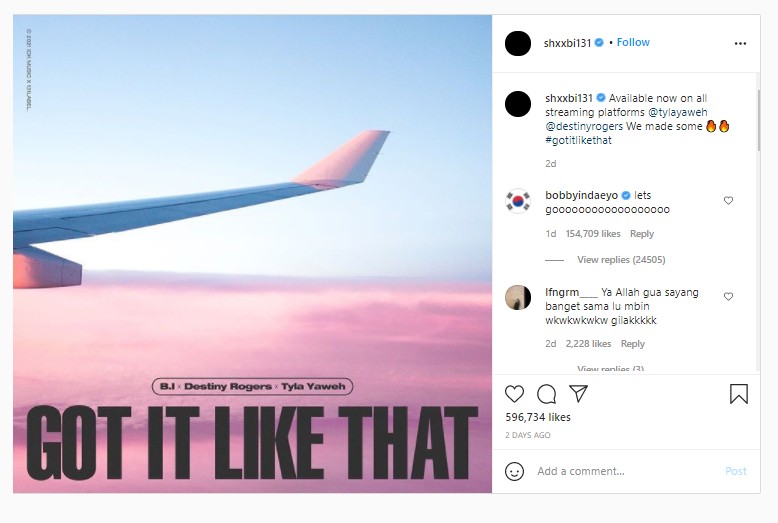 Bobby iKON Serukan Dukungan untuk Comeback B.I, Fans Langsung Heboh