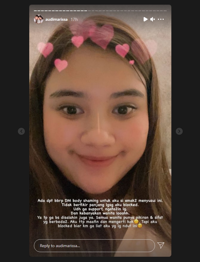 Kena Body Shaming Usai Lahiran, Audi Marissa Putuskan Langsung \'Bantu\' Haters dengan Lakukan Ini