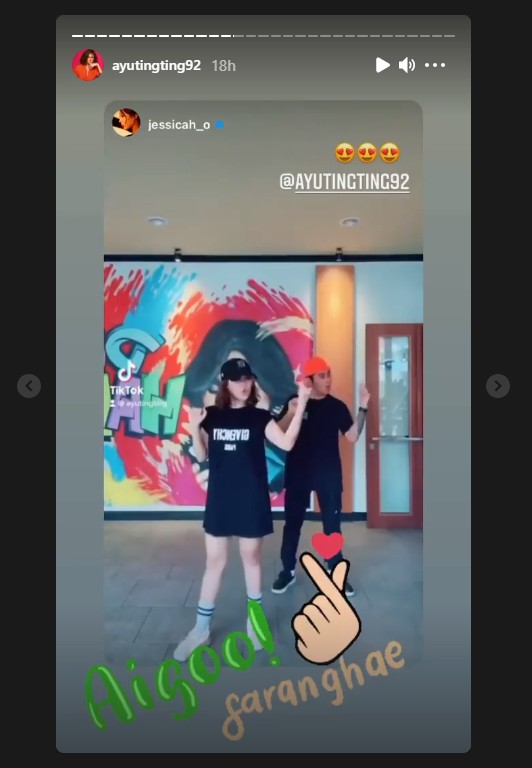 Cover Dance \'Nunu Nana\', Begini Reaksi Ayu Ting Ting Usai Direspons Jessi di IG