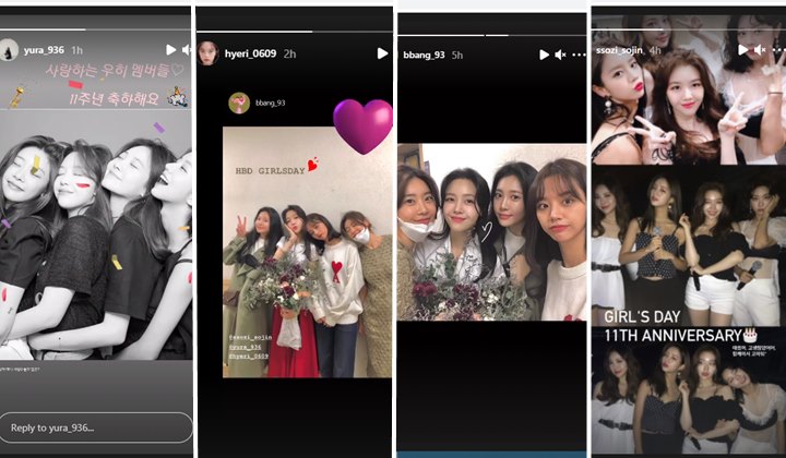 11 Tahun Bersama, Girl\'s Day Kompak Unggah Foto Rayakan Ulang Tahun Debut