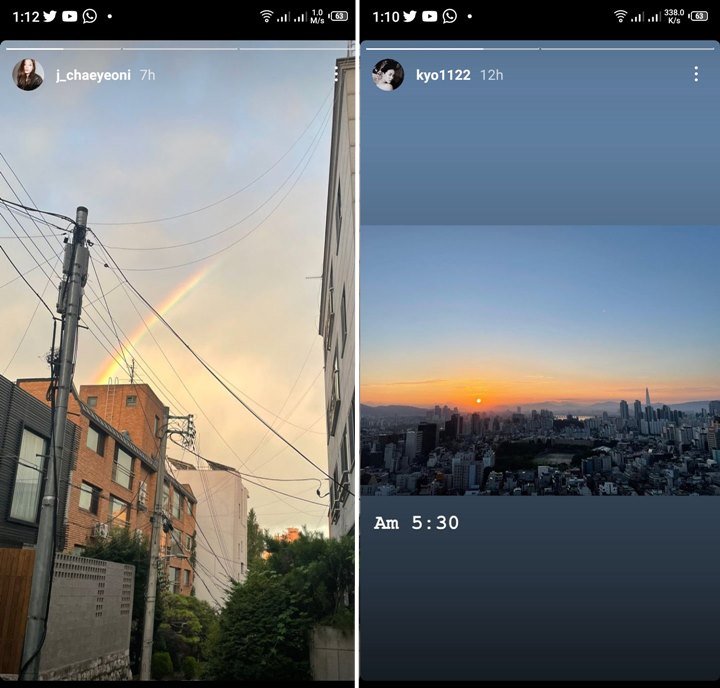 Para Artis Heboh Unggah Foto Fenomena Pelangi Ganda, Pesan Suho EXO Jadi Sorotan