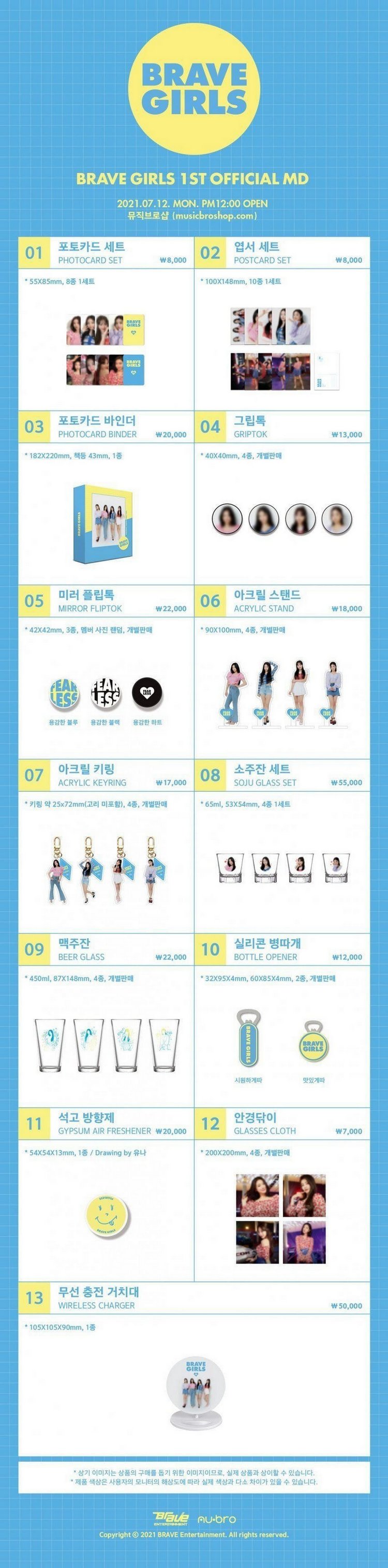 Brave Girls Rilis Merchandise Resmi Perdana, Kualitas Buruk Produknya Tuai Kritikan Pedas