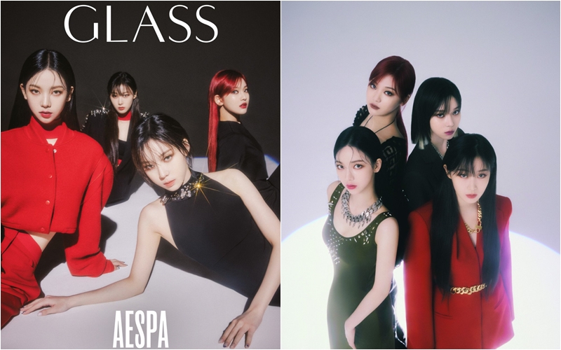 Berbalut Busana Mewah Givenchy, Visual Aespa Makin Bikin Geleng-Geleng di Sampul Majalah Glass