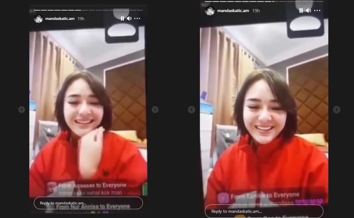 Amanda Manopo Nangis Ibunda Dilarikan ke ICU Karena Penggumpalan Darah