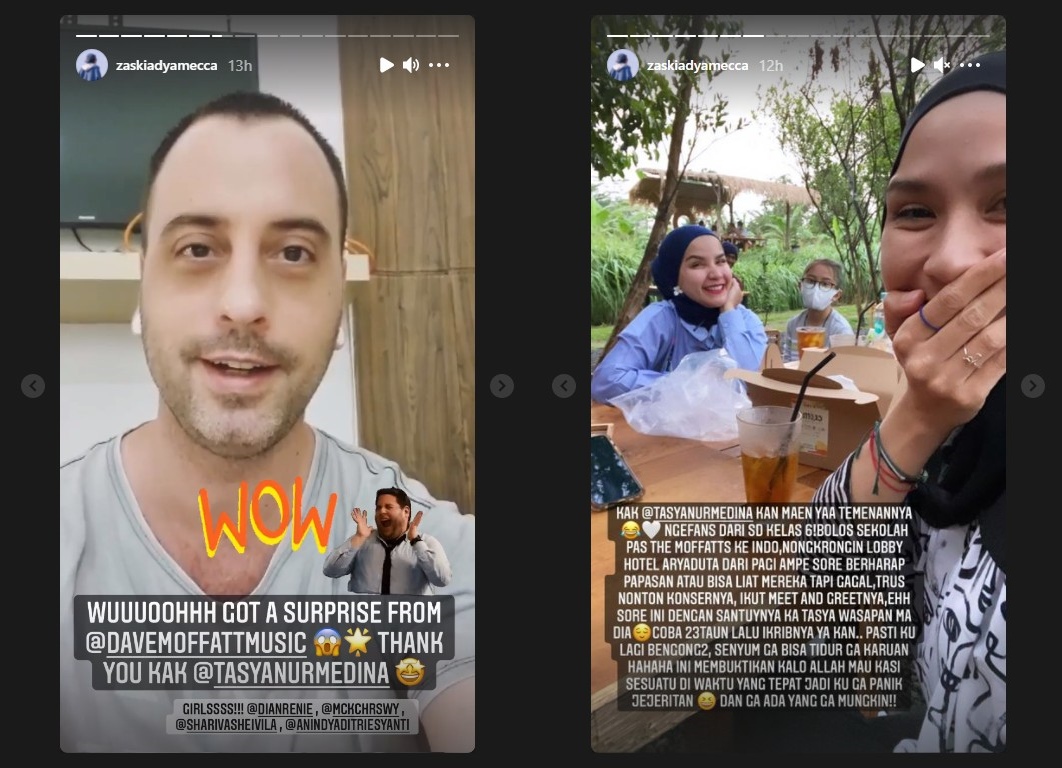 Zaskia Adya Mecca Girang Akun Instagram Difollow Sang Idola, Tapi Sayangkan Hal Ini