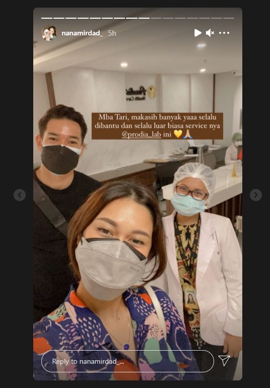 Rasakan Nyeri di Perut, Nana Mirdad Sempat Takut Kena Usus Buntu