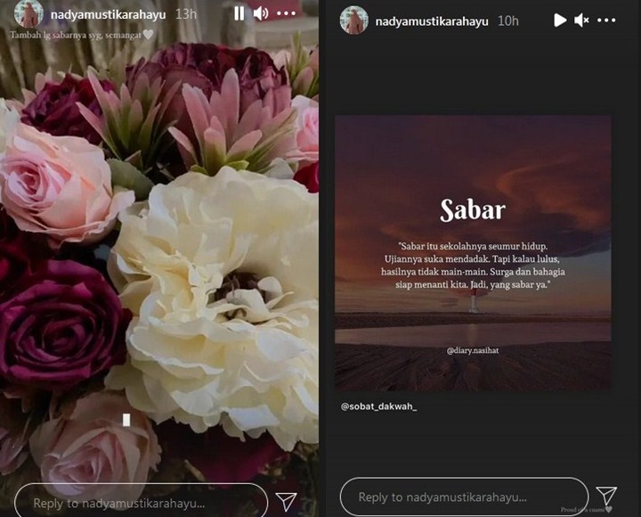 Nadya Mustika \'Pasang Badan\' Usai Rizki DA Disindir Mantan Pacar Pelit: Proud of You Suami