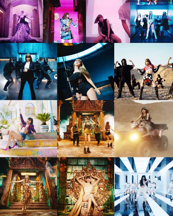 Kostum yang dikenakan Lisa BLACKPINK di MV \