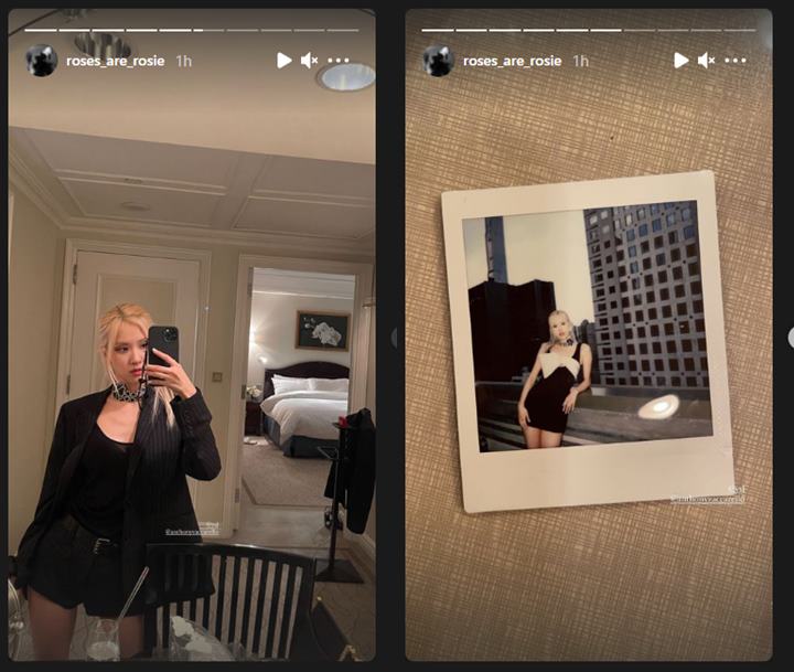 Rose BLACKPINK menunjukkan penampilannya di Met Gala