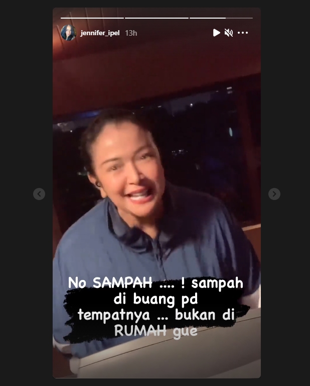 Kembali Aktif Instagram, Jennifer Jill Singgung Soal Manusia Sampah