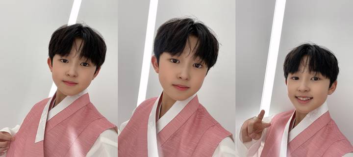 Tanaka Koki membagikan potret selfie mengenakan hanbok