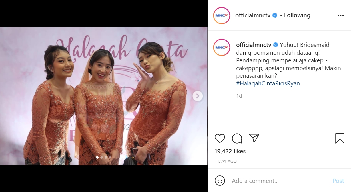 Haruka Nakagawa Bikin Pangling Pakai Kebaya di Acara Lamaran Ria Ricis, Disebut Cantik Banget!