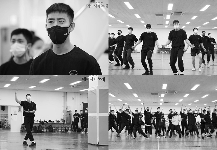 Lagi Wamil, Chanyeol-L Hingga Daehyun BAP Terlihat Serius Latihan Musikal \'Meissa\'s Song\'