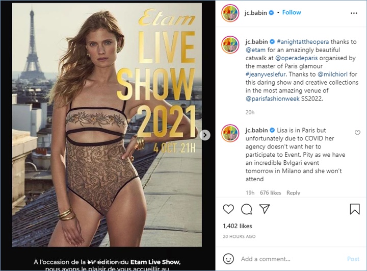 CEO BVLGARI menyayangkan Lisa BLACKPINK yang tidak mendapatkan izin untuk menghadiri acara bersama mereka