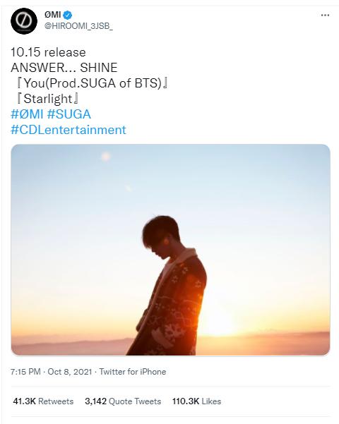 Mantapkan Diri Sebagai Produser, Suga BTS Bakal Garap Lagu untuk Penyanyi Jepang Ini