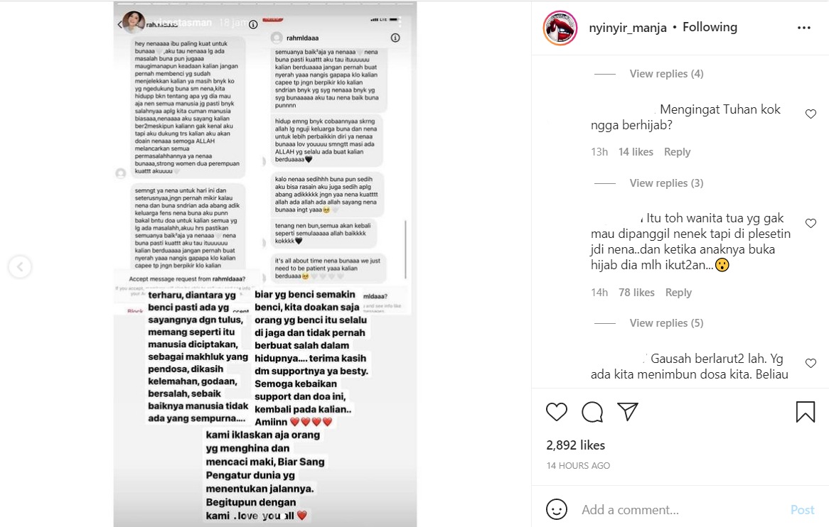 Tegas Bela Rachel Vennya, Sang Ibunda Dihujat Habis-habisan Usai Singgung Hal Ini