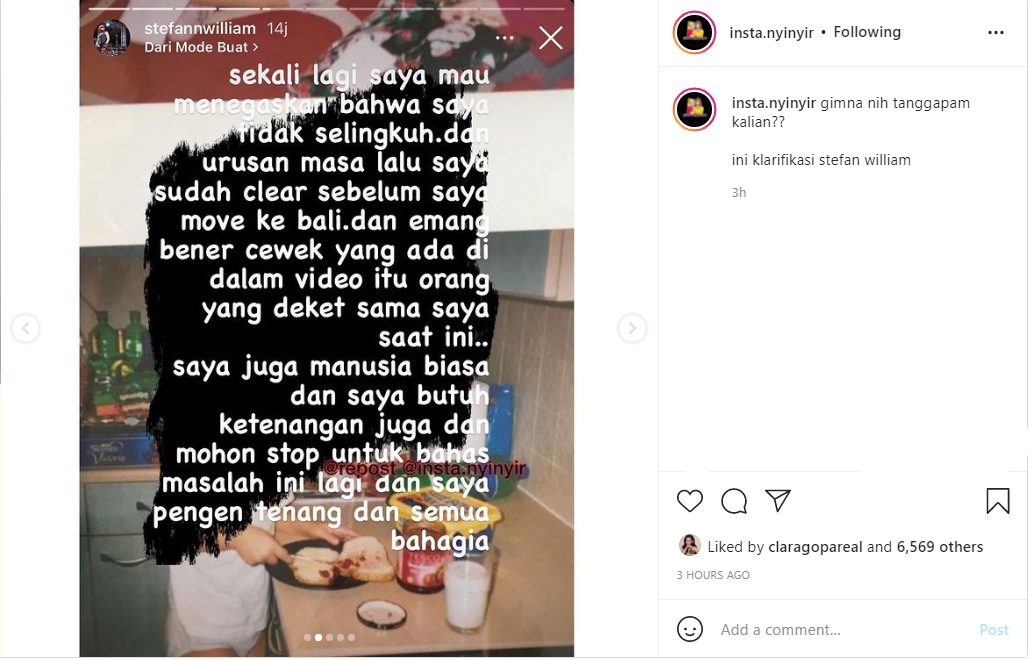 Sosok Cewek Bule Ini Diduga Pacar Baru Stefan William, Wajah Cantiknya Disebut Unik