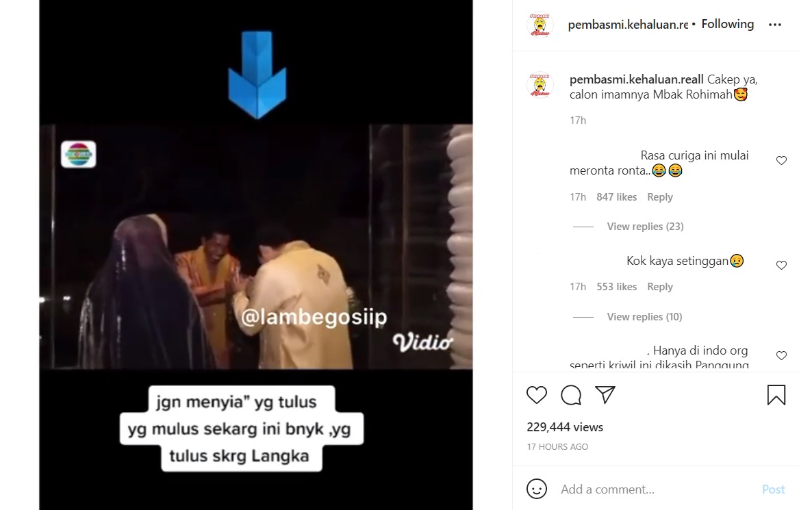 Kiwil Diduga Cemburu Lihat Rohimah Mesra dengan Pacar Baru, Malah Dicurigai Settingan