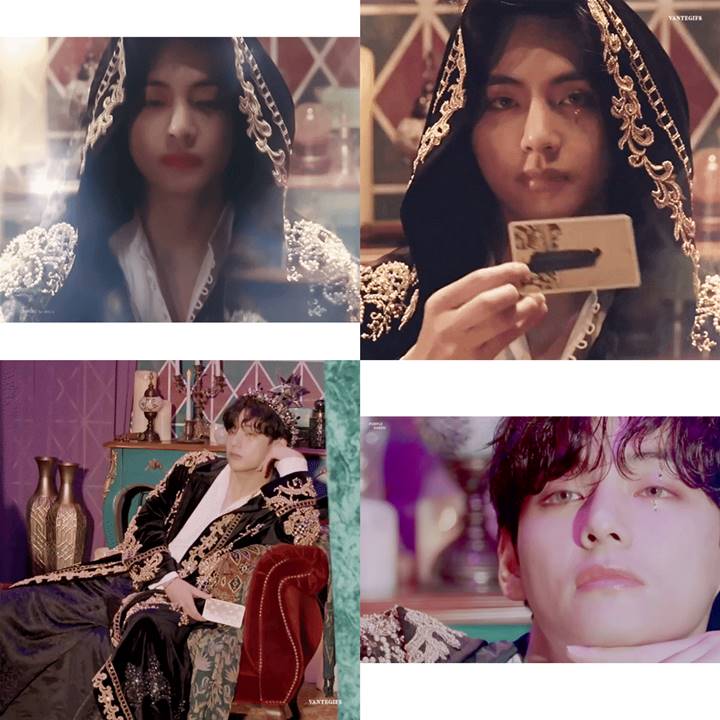 Penampilan V BTS untuk season greetings 2022