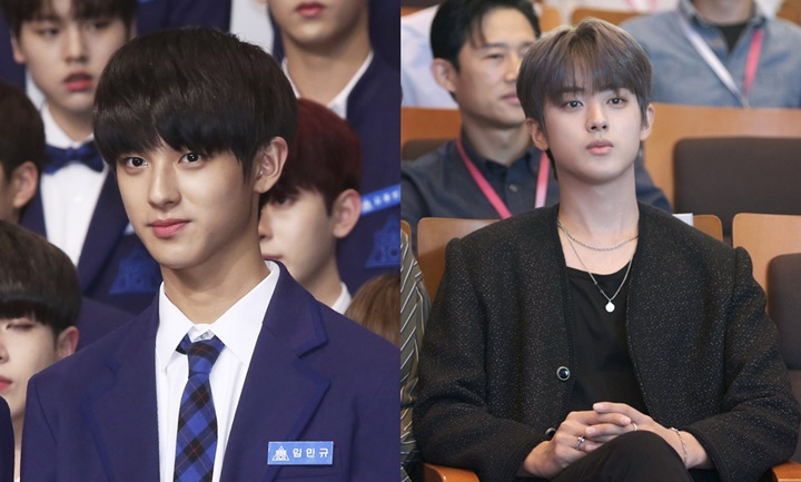 Potret Kim Minkyu dulu dan sekarang