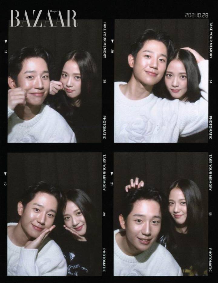 Photoshoot Jisoo BLACKPINK dan Jung Hae In