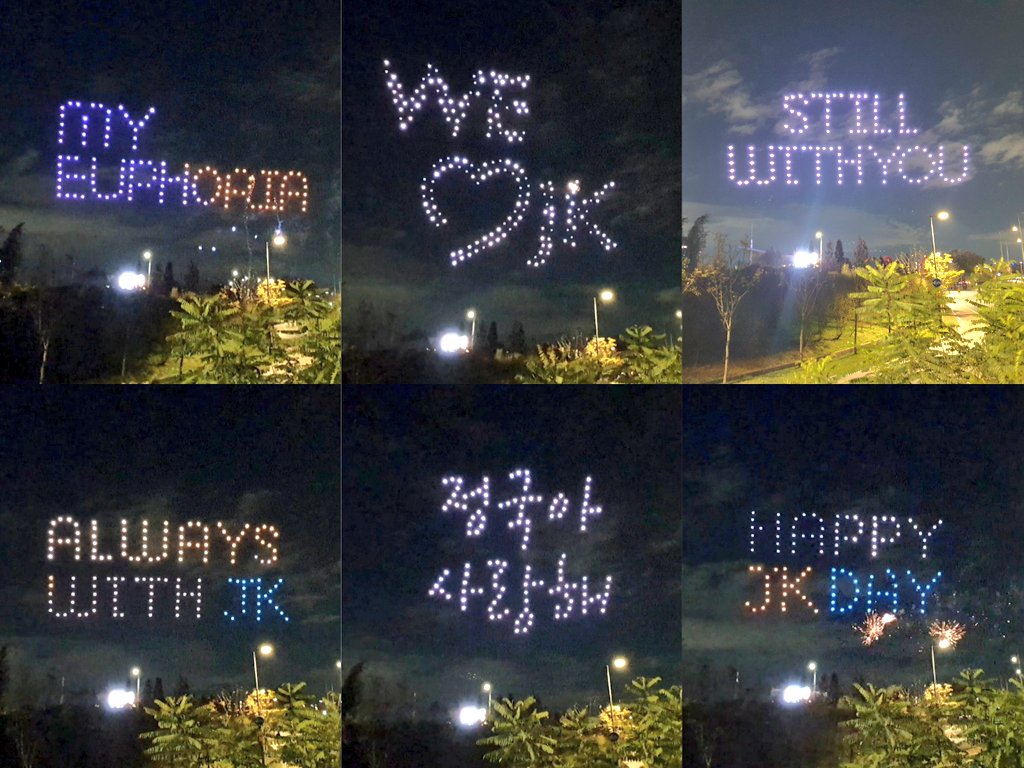 Meski Ultah Sudah Terlewat Lama, Fans China Siapkan Pesta Kembang Api Megah untuk Jungkook