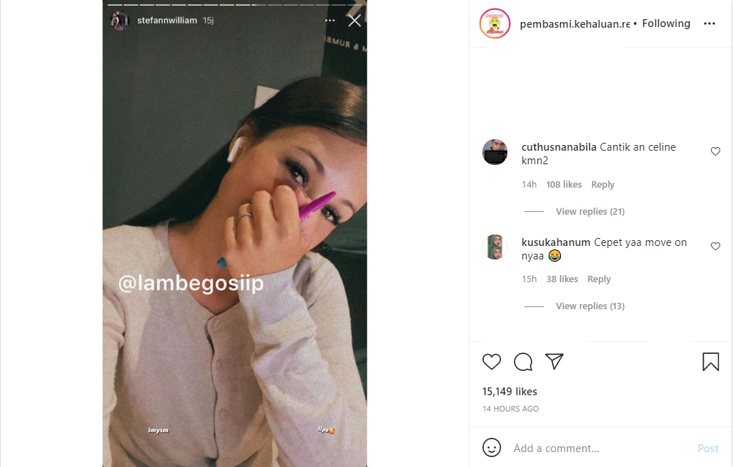 Stefan William Mendadak Pamer Foto Diduga Sang Kekasih Bule Tuai Cibiran