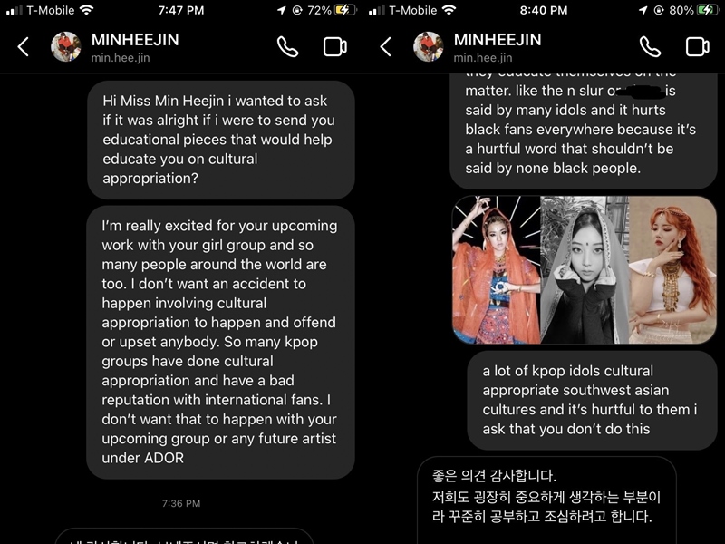 Diperingatkan Oleh Fans, CBO HYBE Min Hee Jin Janji Bakal Pelajari Soal Apropriasi Budaya