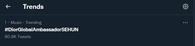 Penggemar mengungkapkan rasa bangga karena Sehun EXO didapuk menjadi BA global Dior