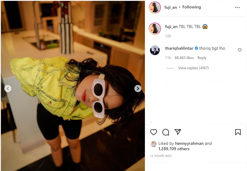 Fuji PD Pamer Gaya Tengil Hingga Kocak, Komentar Thariq Halilintar Bikin Heboh