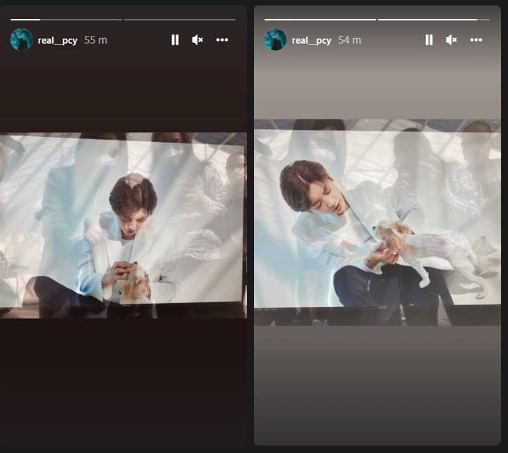 Chanyeol EXO membagikan momen bersama dengan anjing peliharannya