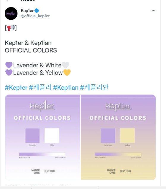 Resmi Debut, Kep1er Umumkan Nama Fandom dan Warna Grup