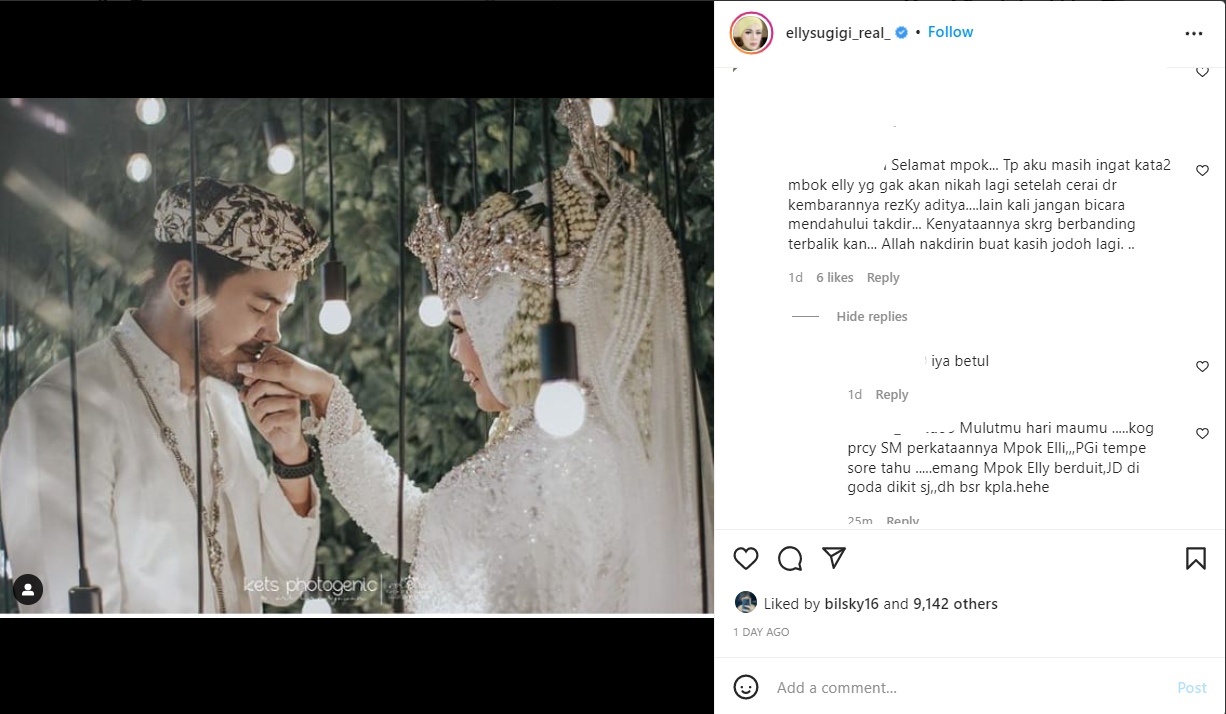 Ngaku \'Direbutkan\' Banyak Cowok, Ely Sugigi Justru Disentil Soal Pengakuan \'Bohong\' Ini