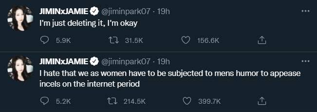 Cuitan Jamie di Twitter menyoroti pernyataan Jae