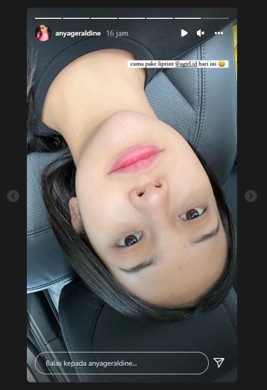 Anya Geraldine Tak Segan Pamer Muka Tanpa Makeup, Masih Tetap Cantik?