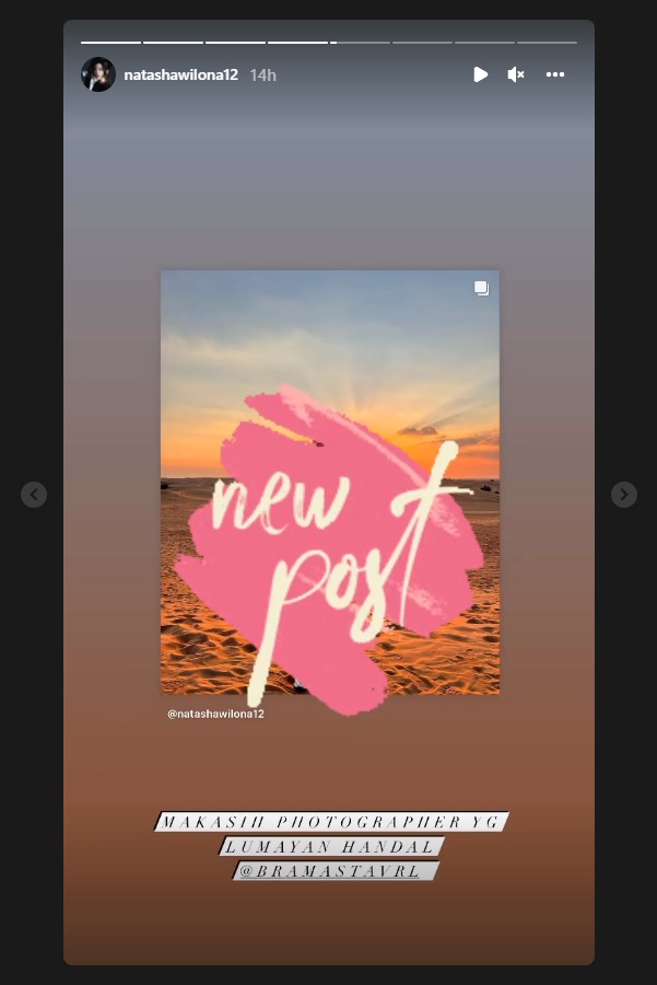Enggan Konfirmasi Hubungan, Natasha Wilona \'Semringah\' Kenang dan Puji Momen Bareng Verrell Bramasta