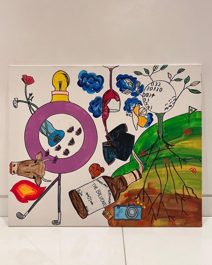 Hasil lukisan Cha Eun Woo ASTRO