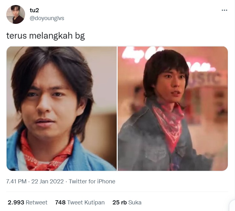 Style Angga Yunanda di MV NOAH Kelewat Mirip Doyoung NCT, Pilih Siapa?